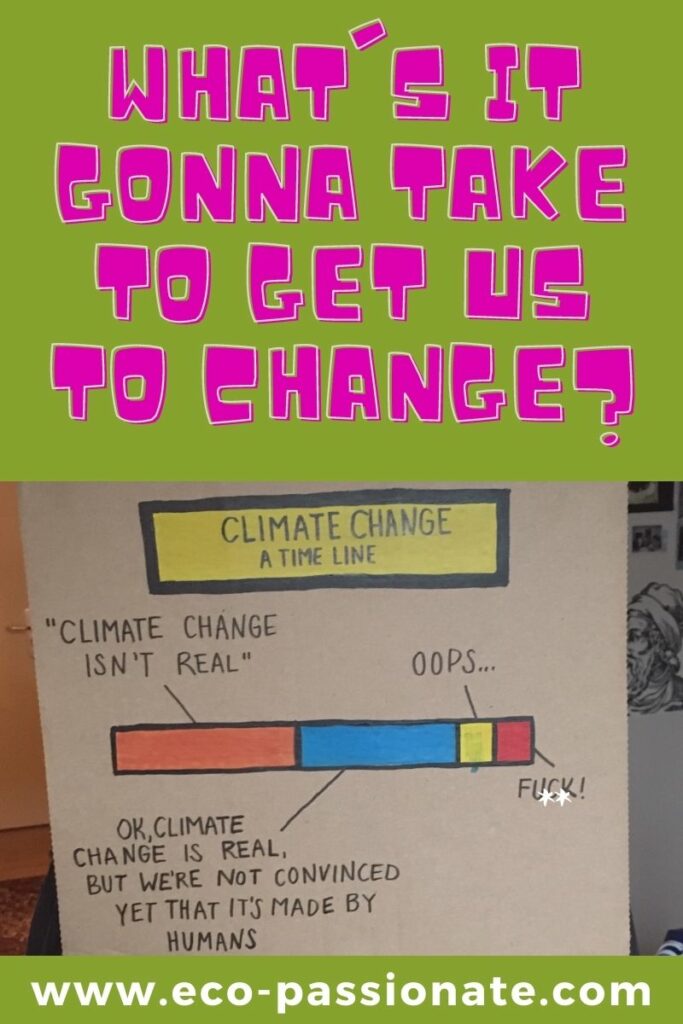 Eco-Anxiety - What's it Gonna Take to Get Us to Change? Climate Change Timeline