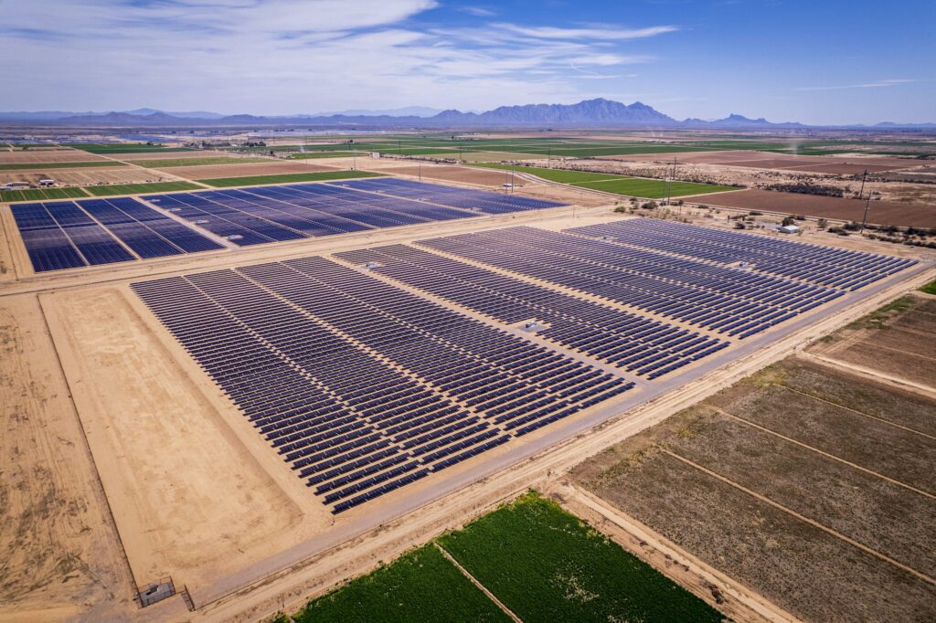 Solar Farm in Victoria Australia